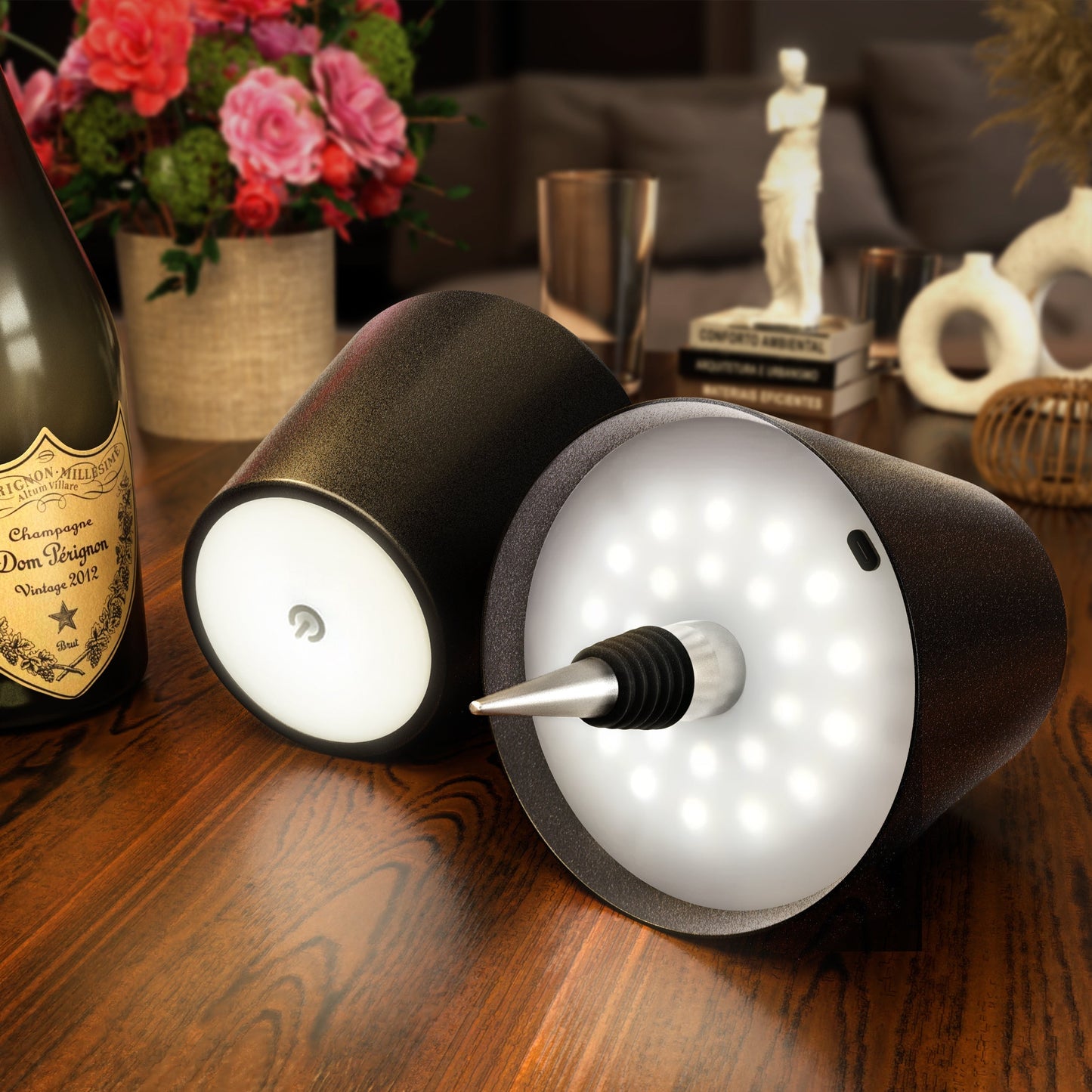 Lampe | Kabellose Flaschenlampe